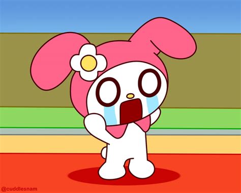 my melody crying